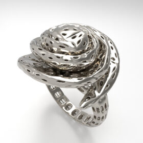 RoseFractal ring