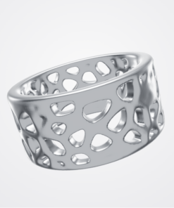 Bague générative en cobalt-chrome