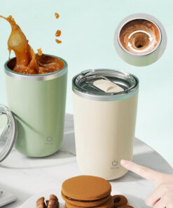 Tasse auto-mélangeuse rechargeable – Image 3