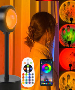 Lampe de projection effet coucher de soleil – Image 3