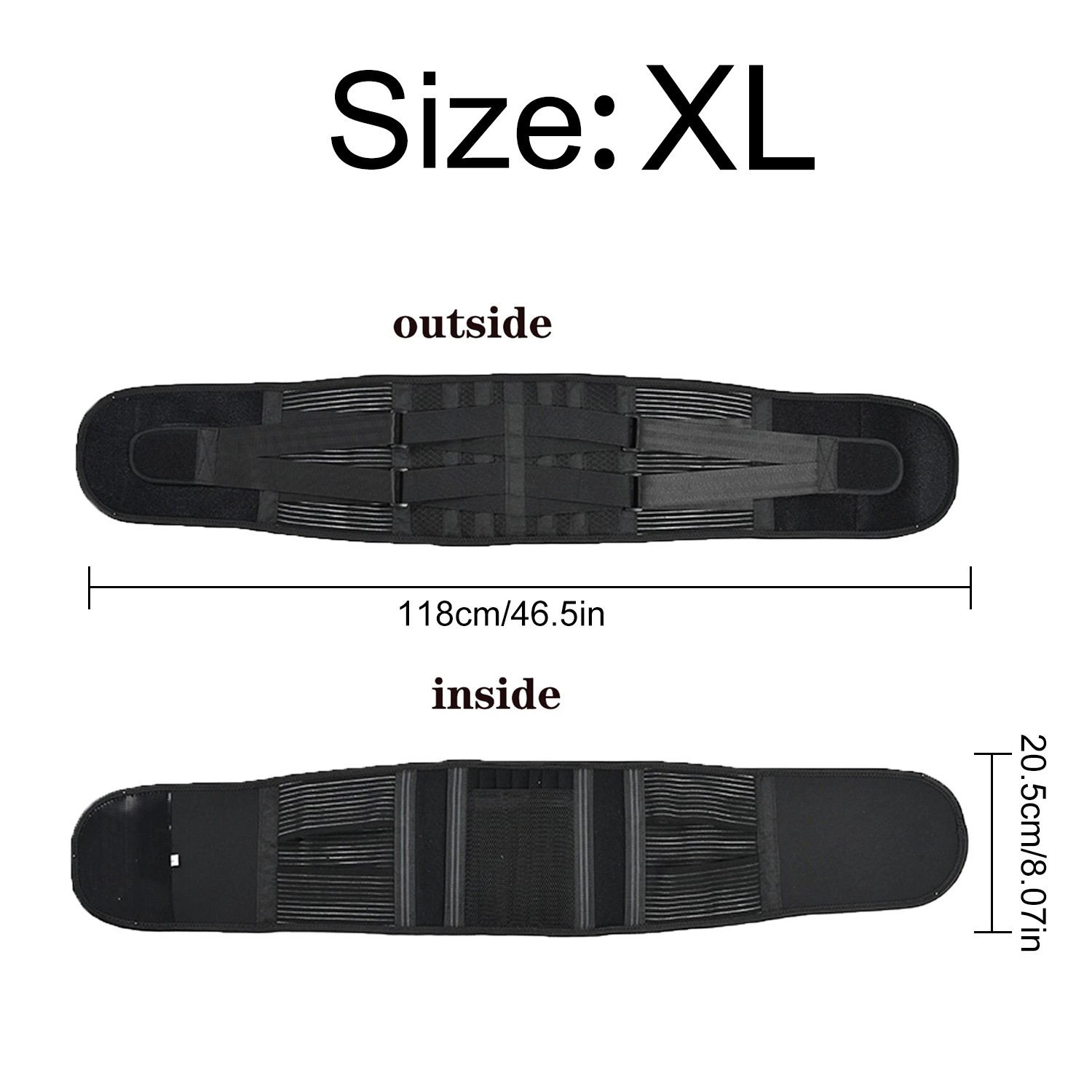 Ceinture de soutien lombaire ergonomique – Image 4