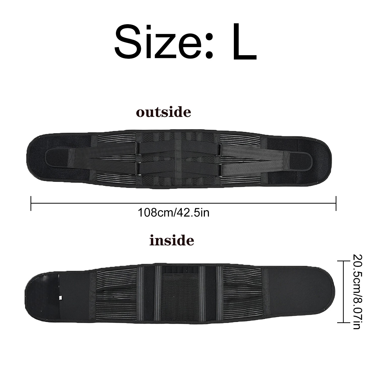 Ceinture de soutien lombaire ergonomique – Image 5