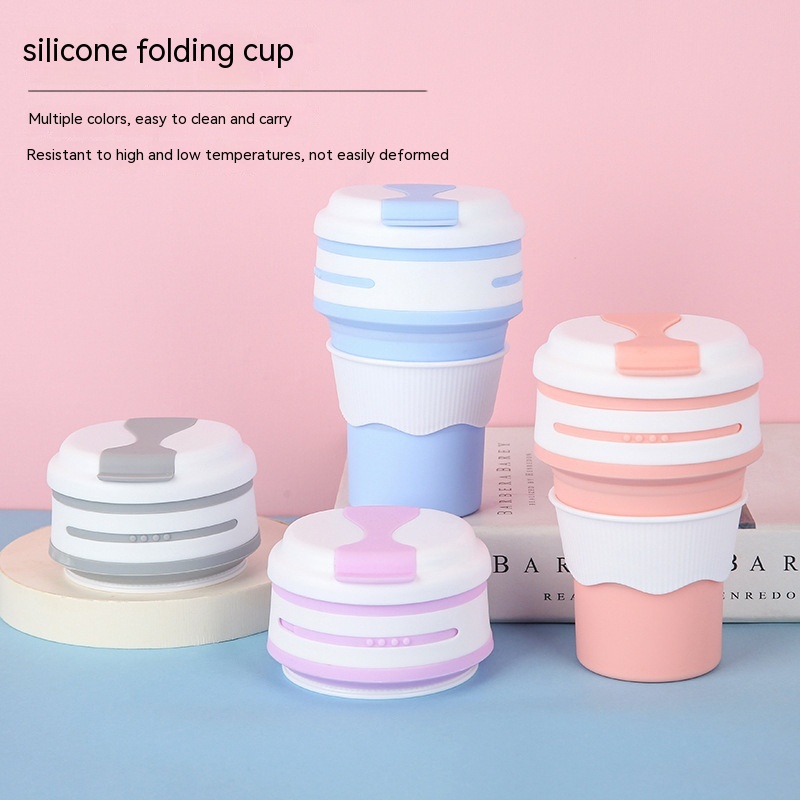 Bouteille d'eau pliable en silicone – Image 3