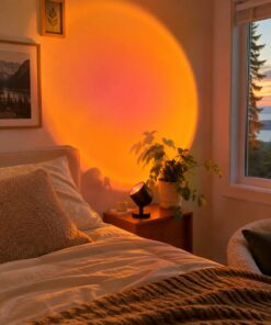 Alternative view of Lampe de projection effet coucher de soleil