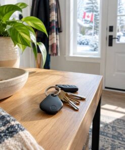Alternative view of Étiquette de repérage Bluetooth pour objets du quotidien