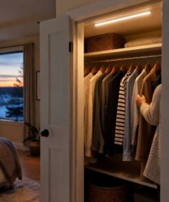 Alternative view of Barre lumineuse rechargeable à détecteur de mouvement