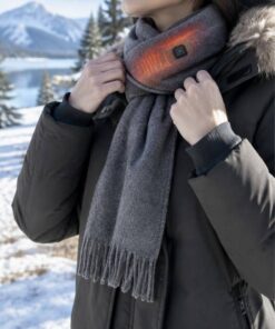 Alternative view of Foulard chauffant rechargeable