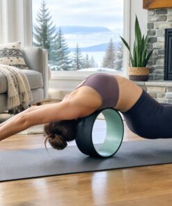 Alternative view of Roue de yoga pour l'étirement du dos