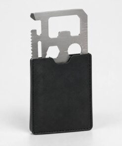 Outil de survie multifonction format carte
