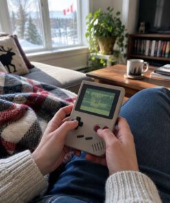 Alternative view of Console de jeu rétro portable multijoueurs