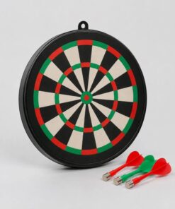 Jeu de fléchettes magnétiques double face