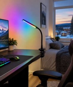 Alternative view of Lampe de bureau RGB pour setup de streaming