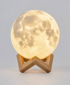 Lampe lune 3D à éclairage multicolore