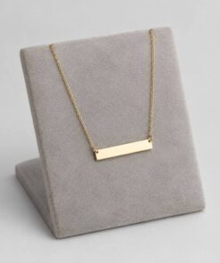 Collier prénom personnalisé en acier inoxydable