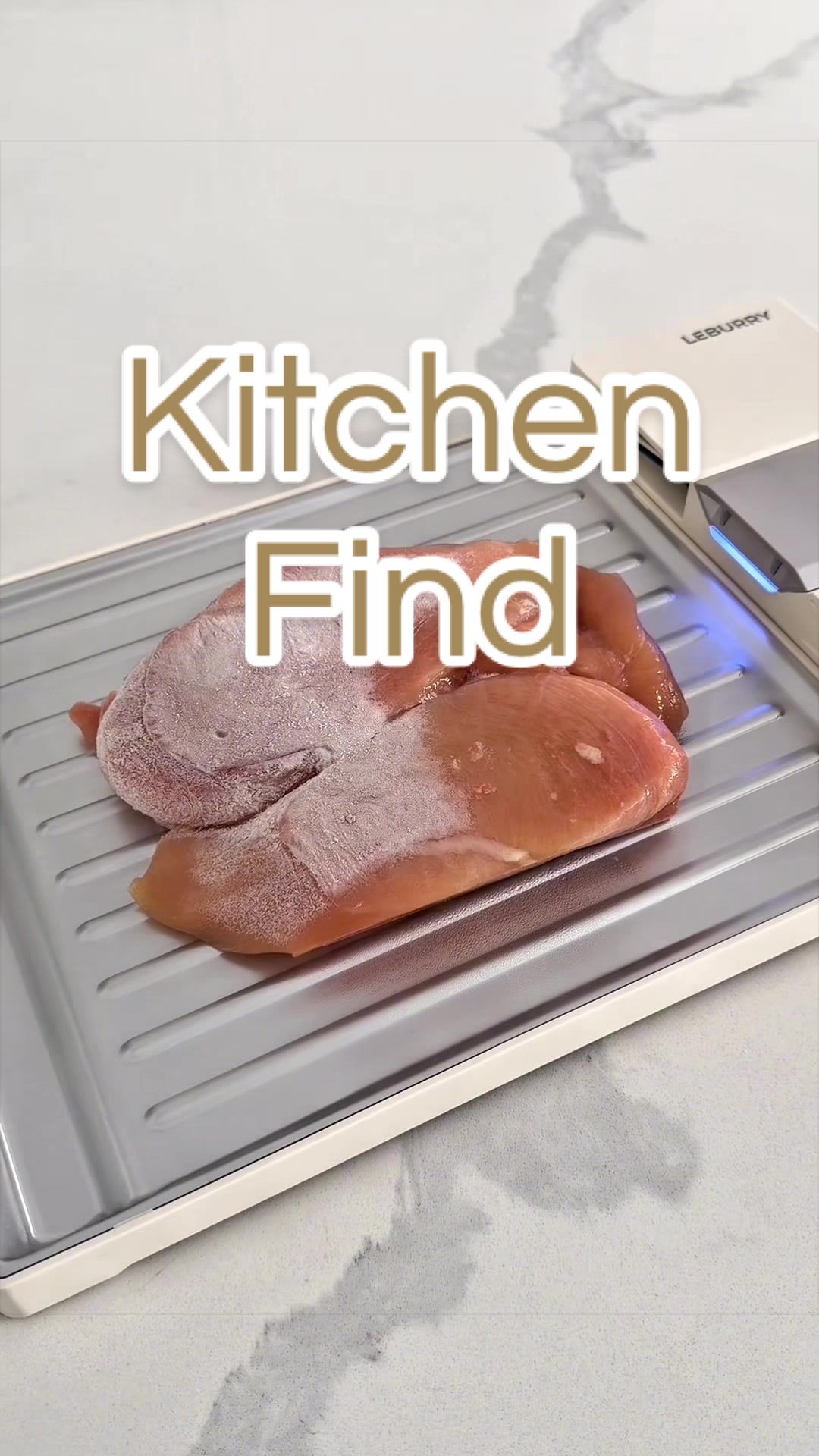Ionic Defrosting Tray