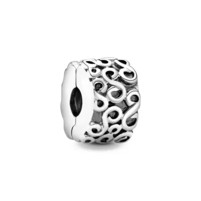 Breloque Chiffre en Argent Sterling pour Bracelet Pandora - Cadeau Femme