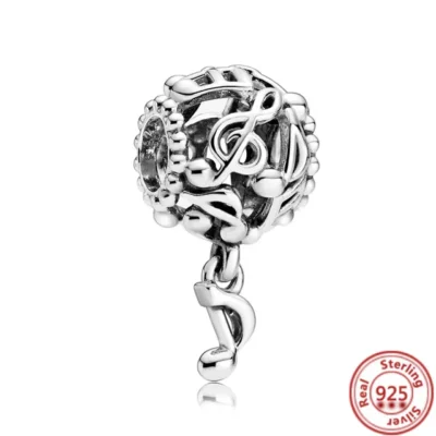 Breloque Chiffre en Argent Sterling pour Bracelet Pandora - Cadeau Femme