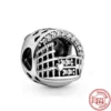 Pendentif Perle Chiffre en Argent Sterling pour Bracelet Pandora - Y561