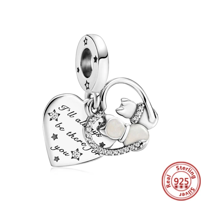 Breloque Chiffre en Argent Sterling pour Bracelet Pandora - Cadeau Femme