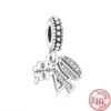 Breloque Chiffre en Argent Sterling pour Bracelet Pandora - Cadeau Femme