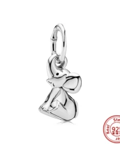 Breloque Chiffre en Argent Sterling pour Bracelet Pandora - Cadeau Femme