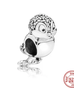 Pendentif Perle Chiffre en Argent Sterling pour Bracelet Pandora - Y453
