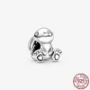 Breloque Chiffre en Argent Sterling pour Bracelet Pandora - Cadeau Femme