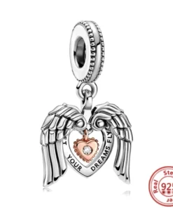 Breloque Chiffre en Argent Sterling pour Bracelet Pandora - Cadeau Femme