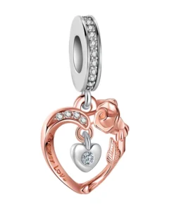 Breloque Chiffre en Argent Sterling pour Bracelet Pandora - Cadeau Femme