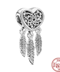 Breloque Chiffre en Argent Sterling pour Bracelet Pandora - Cadeau Femme