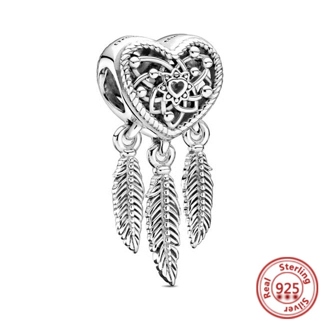 Breloque Chiffre en Argent Sterling pour Bracelet Pandora - Cadeau Femme