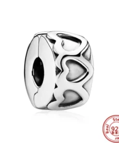 Breloque Chiffre en Argent Sterling pour Bracelet Pandora - Cadeau Femme
