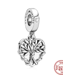 Breloque Chiffre en Argent Sterling pour Bracelet Pandora - Cadeau Femme