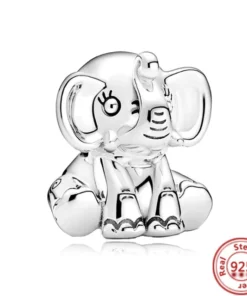Breloque Chiffre en Argent Sterling pour Bracelet Pandora - Cadeau Femme