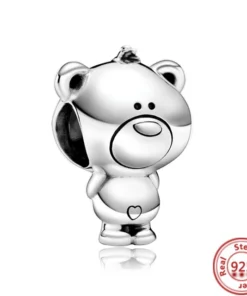 Breloque chiffre en argent sterling pour bracelet Pandora - Cadeau personnalisé