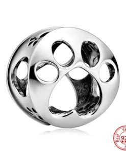 Breloque chiffre en argent sterling pour bracelet Pandora - Cadeau personnalisé