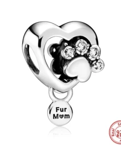 Breloque chiffre en argent sterling pour bracelet Pandora - Cadeau personnalisé