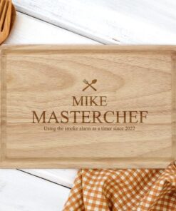 Planche à découper personnalisée - Maître Chef