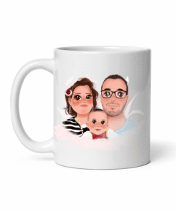 Mug portrait personnalisé – Collection Portraits Québec
