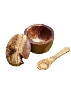 Wooden Spice Pots