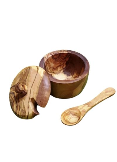 Wooden Spice Pots