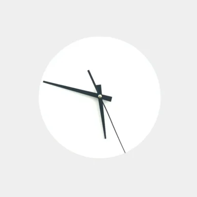 sublimation round clock