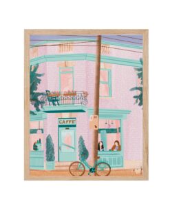 Affiche murale Montréal – Quartier Petite Italie par LiliGraffiti