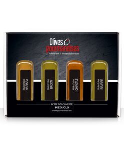 Boîte découverte Pizzaïolo – Huiles d’olive piquantes 4x60 ml