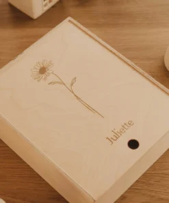 Boîte à souvenirs personnalisable – Cadeau original