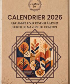 Calendrier mural 2026 – Coaching et introspection, fabriqué au Québec