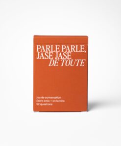 Jeu de conversation Parle Parle, Jase Jase – 45 cartes questions