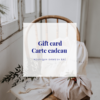Carte-cadeau virtuelle Dans le sac – cadeau écoresponsable Québec