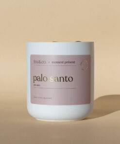 Bougie de soya Palo Santo – Parfum sacré et apaisant