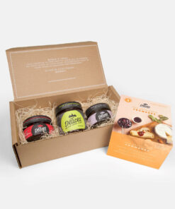 Trio gourmet aux bleuets sauvages – chutney, gelée et tartinade Québec